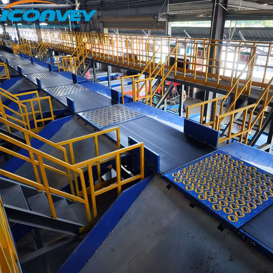 Fábrica de classificador de roda de equilíbrio de produto com sistema de classificação inteligente Iconvey