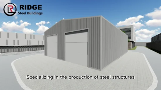 Preço de armazém automatizado pré-fabricado com estrutura de aço para construção de armazém metálico